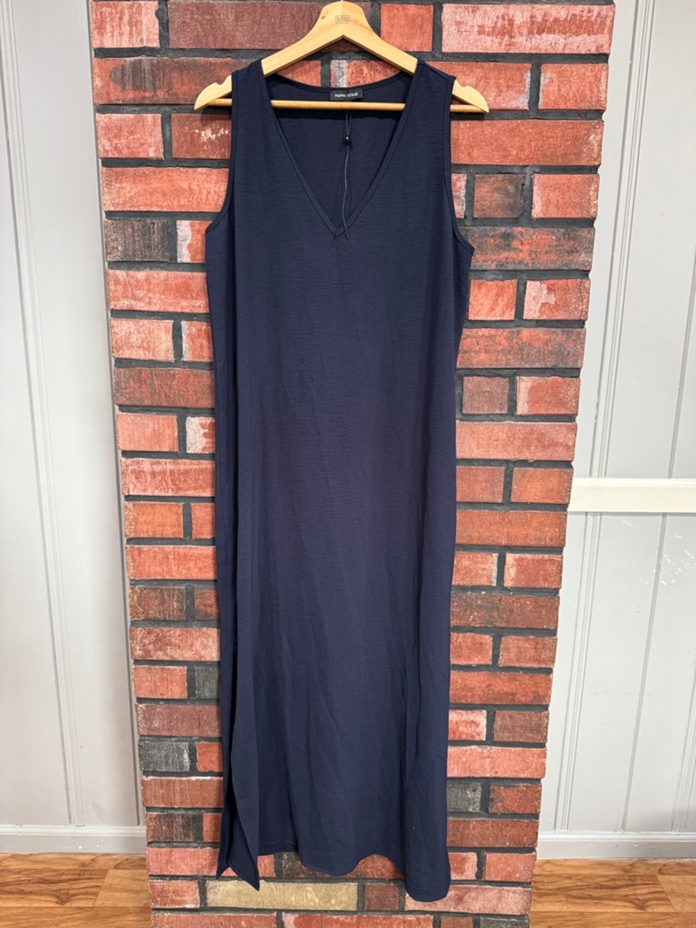 Franne Golde Santorini dress in navy